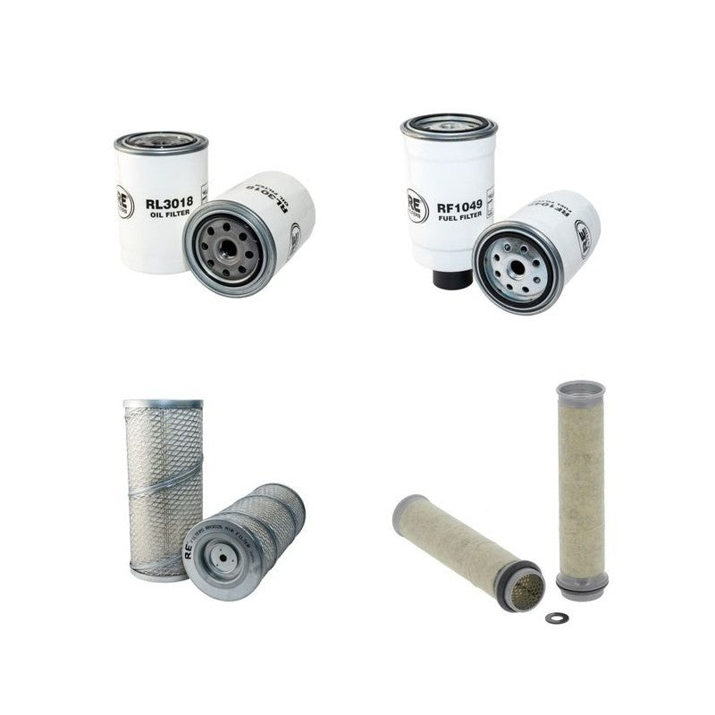 STEYR 8065A Filter Service Kit Air Oil Fuel Filters w/ WD311.85 Eng. YR 06.85- 56 CH