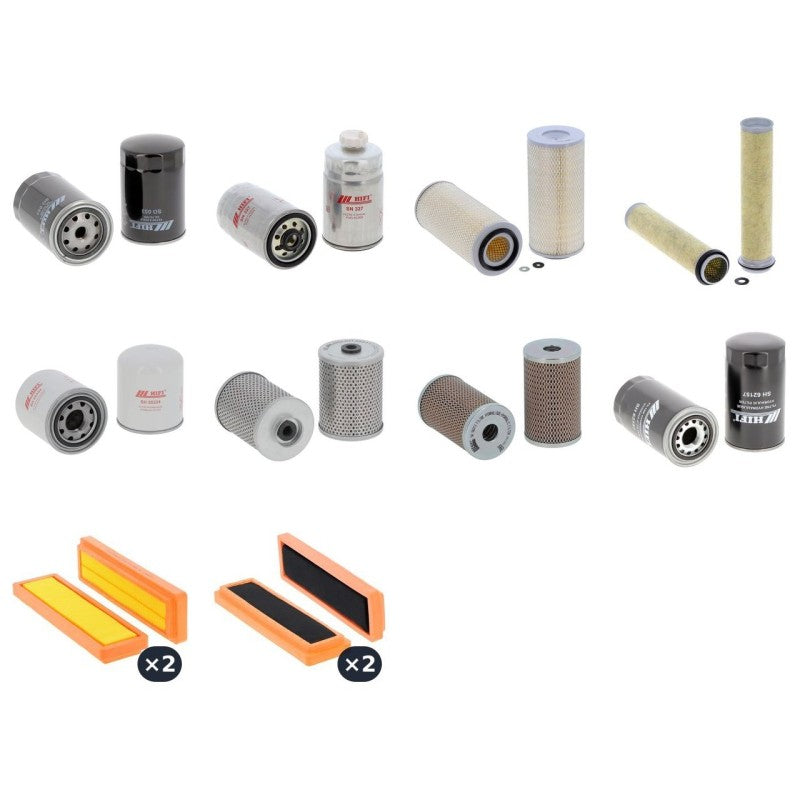 Steyr 8080 Filter Kit with Wd 411 engine 1984-