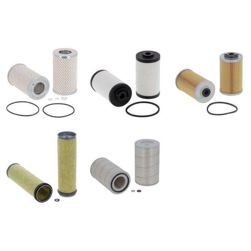 Steyr 891 Engine Filter Kit with Wd 612.60 engine 1978-1986