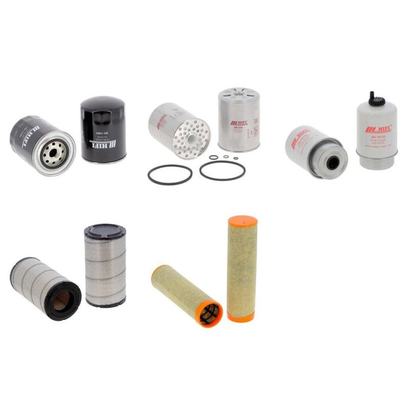 Steyr CVT 130 Engine Filter Kit with Sisu engine 2001-