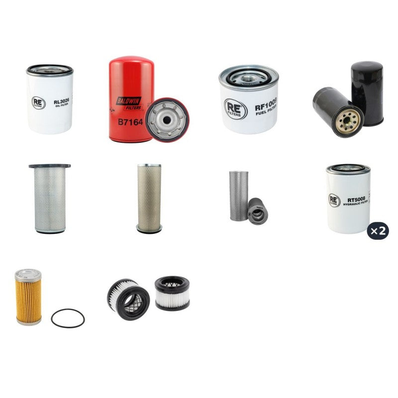 SUMITOMO SH120-2 Filter Service Kit w/Isuzu Eng.