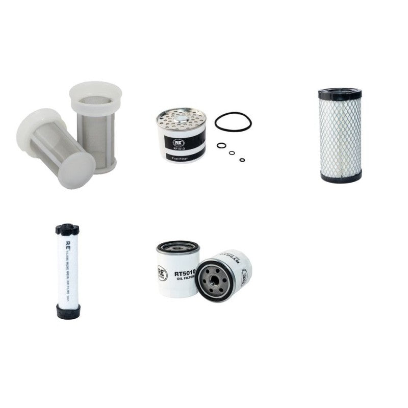SUNWARD SWE18B/UB Filter Service Kit Air Oil Fuel Filters w/Perkins 403C11 Eng. YR 2009-