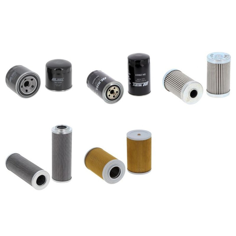 Sunward SWE 60 E Filter Kit with Yanmar 4 TNV94-BVSU engine 2010-