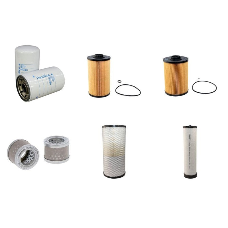 Takeuchi TB1160W Filter Service Kit Air Oil Fuel Filters with Isuzu AJ-4JJ1 engine YR 2010-