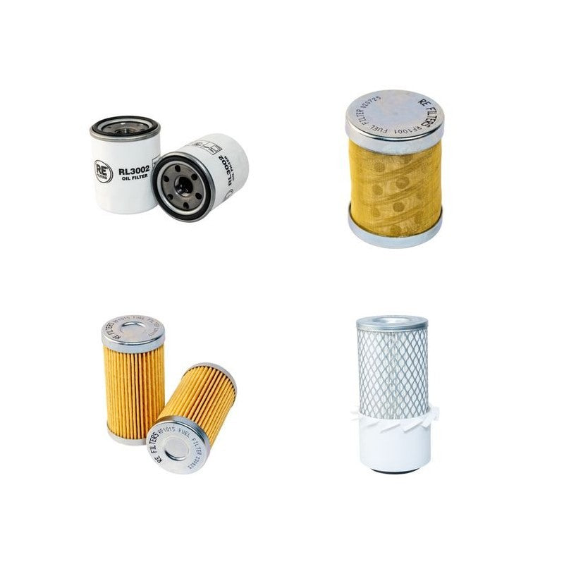 Takeuchi TB12 Filter Service Kit Air Oil Fuel Filters with Yanmar 3T72LE-TBS engine