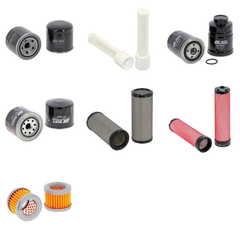 Takeuchi TB 175 Engine Filter Kit with Yanmar 4 Tne 98-TBZ engine