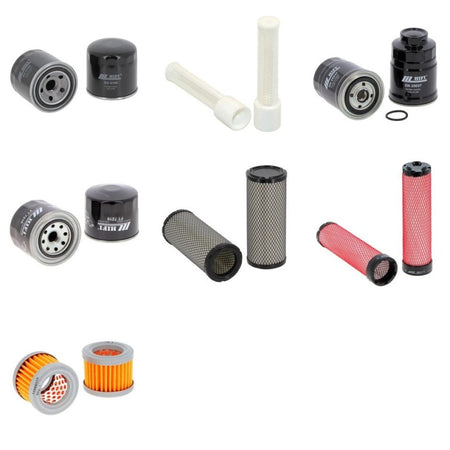 Takeuchi TB 175 Engine Filter Kit with Yanmar 4 Tne 98-TBZ engine