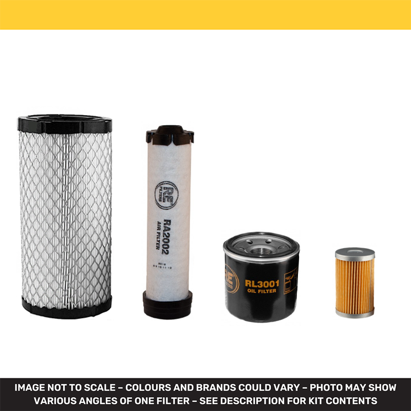 Takeuchi TB014 Filter Service Kit Air, Oil, Fuel Filters with Kubota D782 Engine