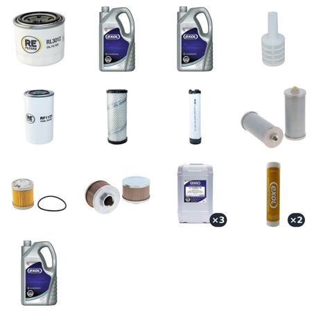 Takeuchi TB228 Filter & Lubricant Kit Kit