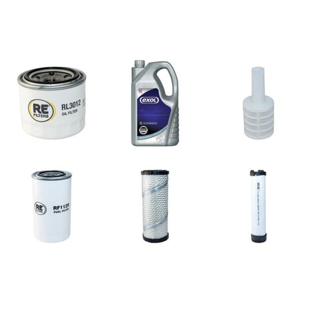 Takeuchi TB235 Engine Filter & Lubricant Kit with Yanmar engine