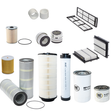 Takeuchi TB290 Filter Service Kit with Yanmar engine 2014- Serial No 18510001-