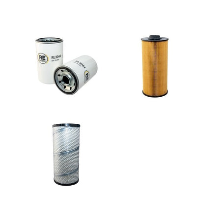 TCM FD100-2 Filter Service Kit Air Oil Fuel Filters w/ISUZU 4HK1 Eng.
