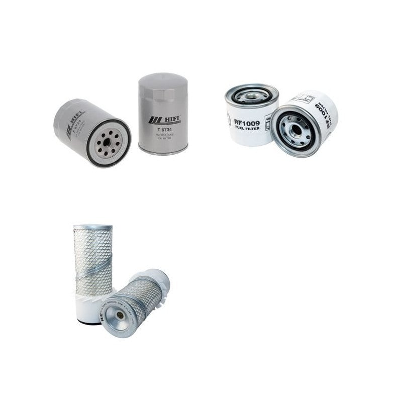 TCM FD25Z2 Filter Service Kit Air Oil Fuel Filters w/ISUZU C240PKG Eng.