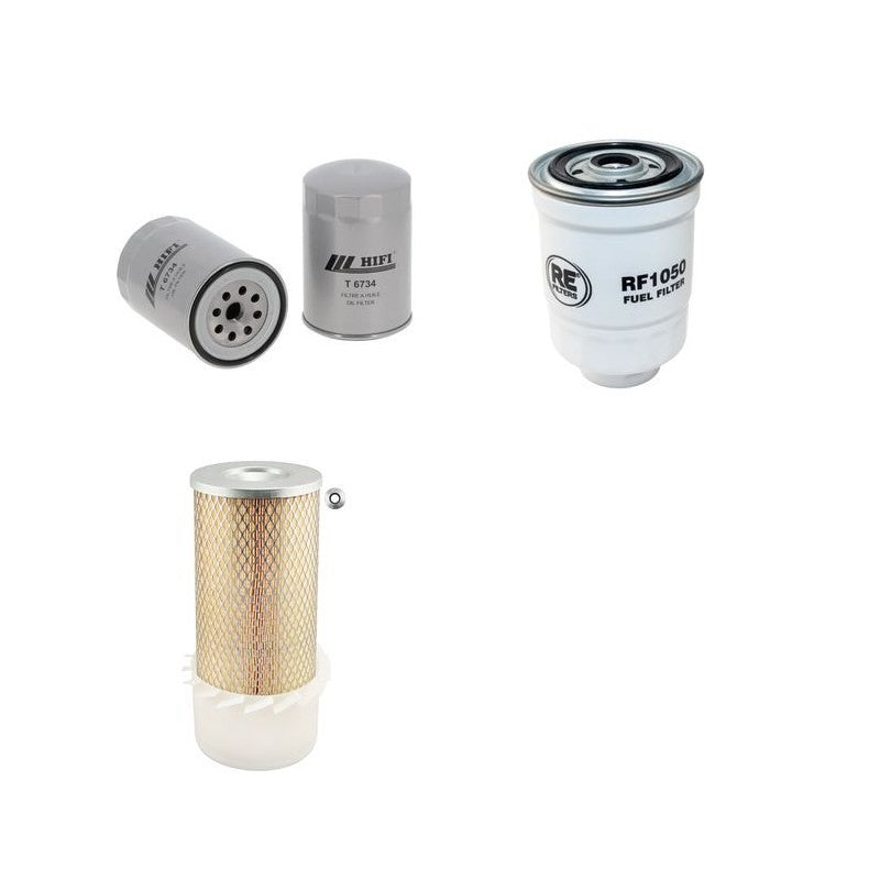TCM FD30Z8 Filter Service Kit Air Oil Fuel Filters w/ISUZU C240PKJ Eng.