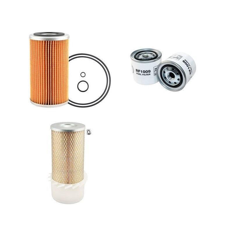 TCM FHD30Z8 Filter Service Kit Air Oil Fuel Filters w/ISUZU 4BC2 Eng.