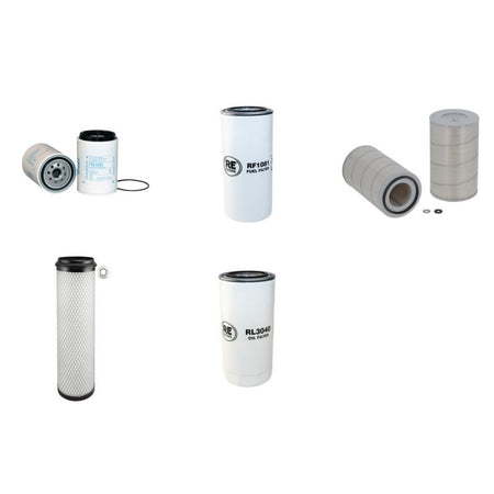 TECNOMA LASER 3028 Filter Service Kit Air Oil Fuel Filters w/Deutz TCD2012L06-2V Eng. YR 2009-