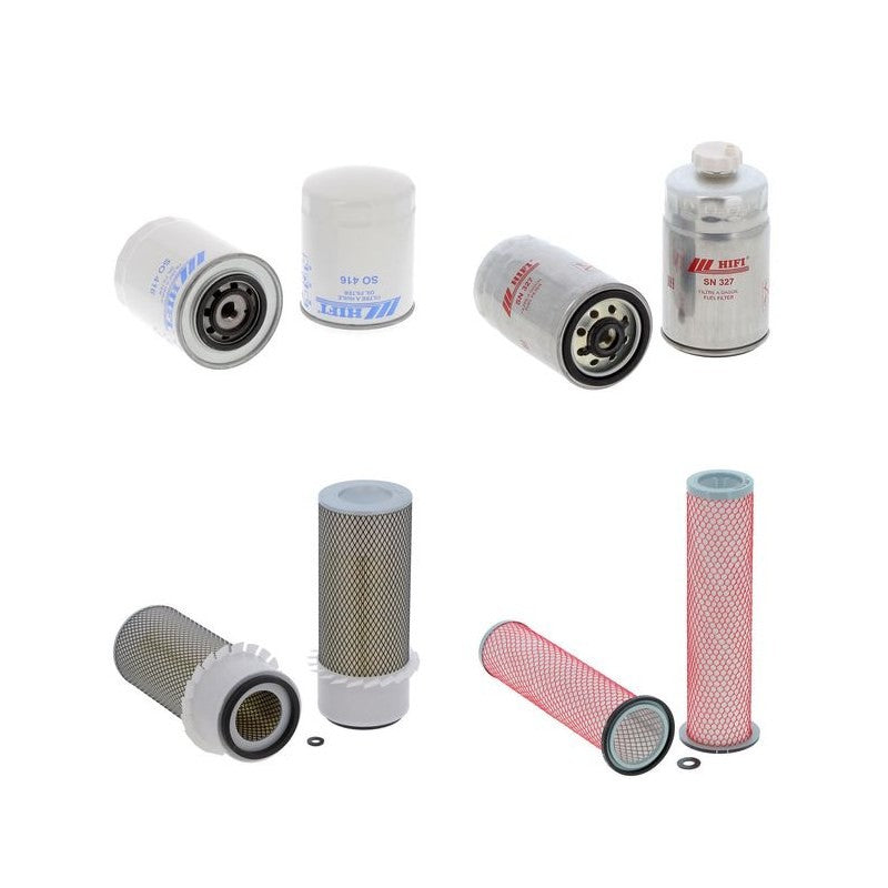 Tecnoma TPH 100 Engine Filter Kit with Iveco 8045 Se 00 engine 2003-
