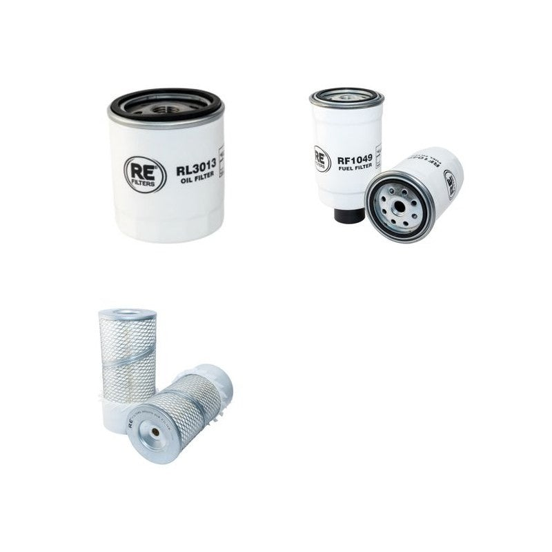 Terex 2506 Telelift Filter Service Kit Air Oil Fuel Filters with Deutz F4M2011 Engine