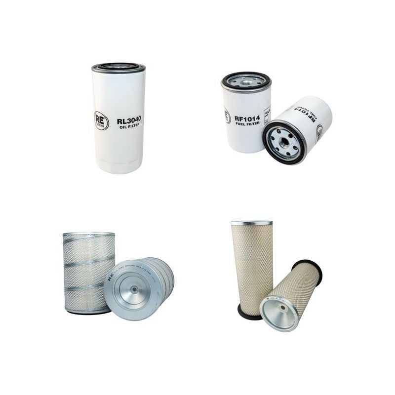 Terex 2766 Filter Service Kit Air Oil Fuel Filters with Deutz BF6L513L Engine