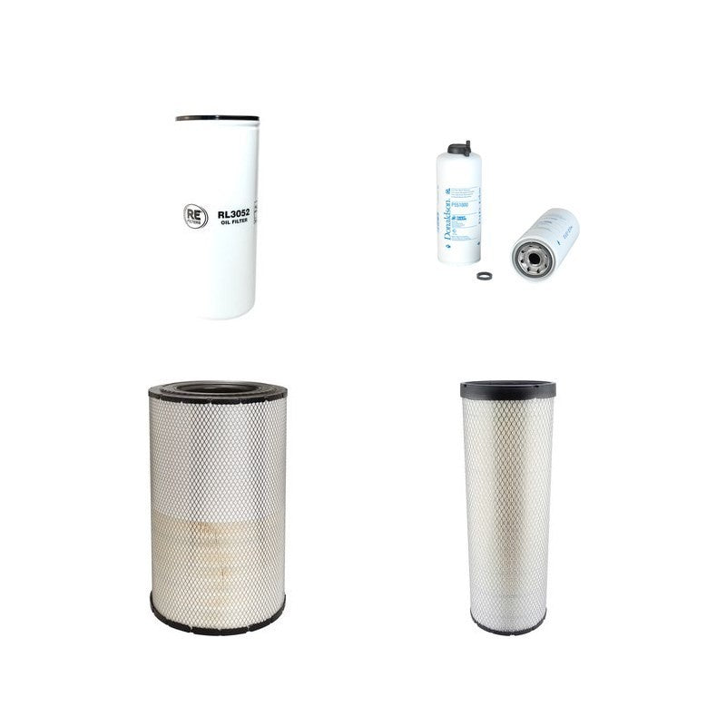 Terex 3345 Filter Service Kit Air Oil Fuel Filters with Cummins QSK19C Engine