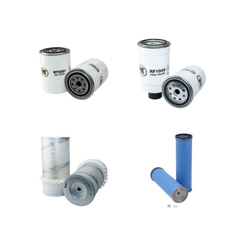 Terex 3509 Filter Service Kit Air Oil Fuel Filters with Perkins Engine YR 2002-