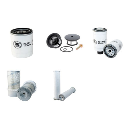 Terex 3512 Telelift Filter Service Kit Air Oil Fuel Filters with Deutz BF4M2011 Engine YR 2007-