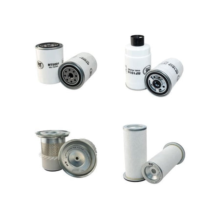 Terex Benford PT6000 Filter Service Kit with Perkins Engine Air, Oil, Fuel