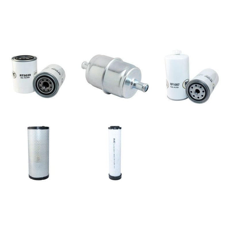 Terex PT6000 Filter Service Kit with Cummins B 4.5 Engine Air, Oil, Fuel Filters