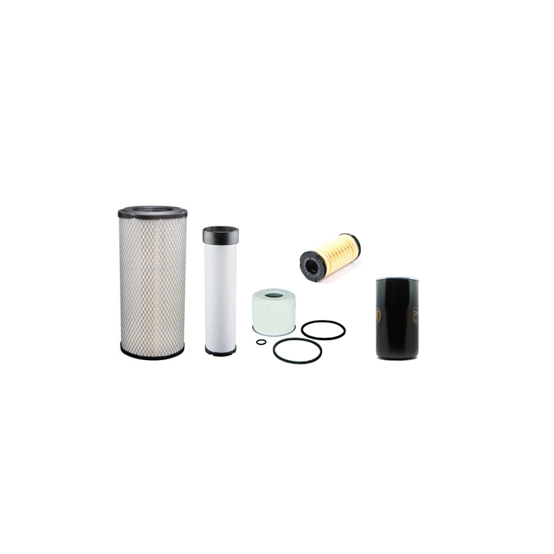 Terex SX860 Filter Service Kit with Perkins 1104C44 Engine Air, Oil, Fuel Filters
