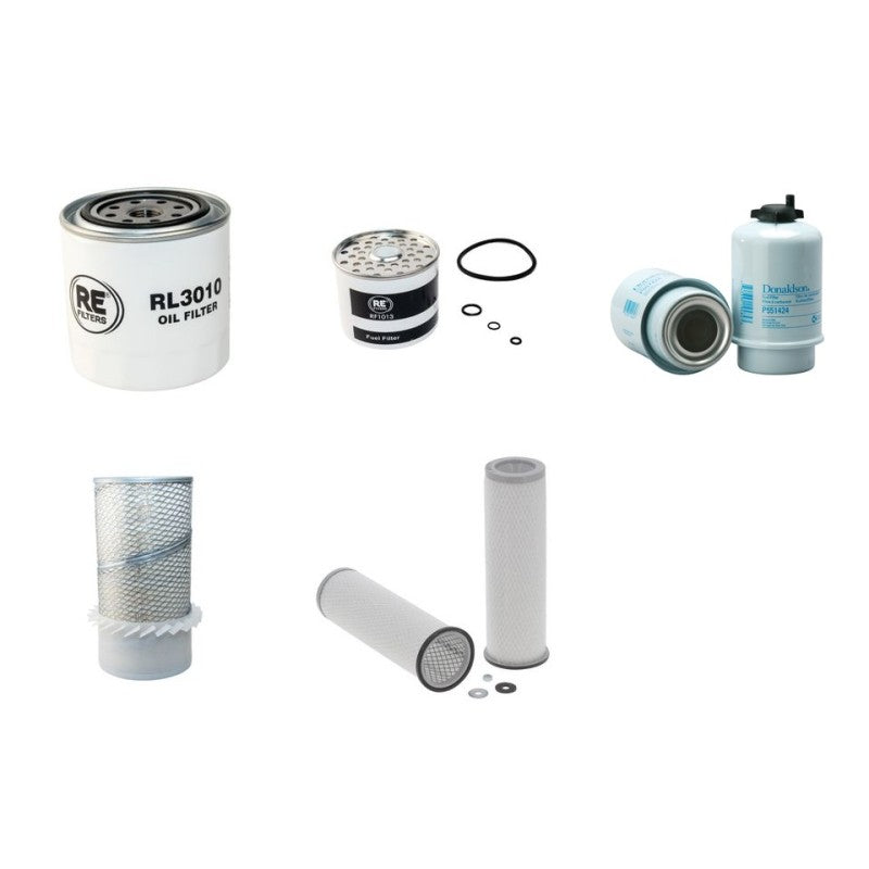Terex T2806 Filter Service Kit Air Oil Fuel Filters with Perkins Engine