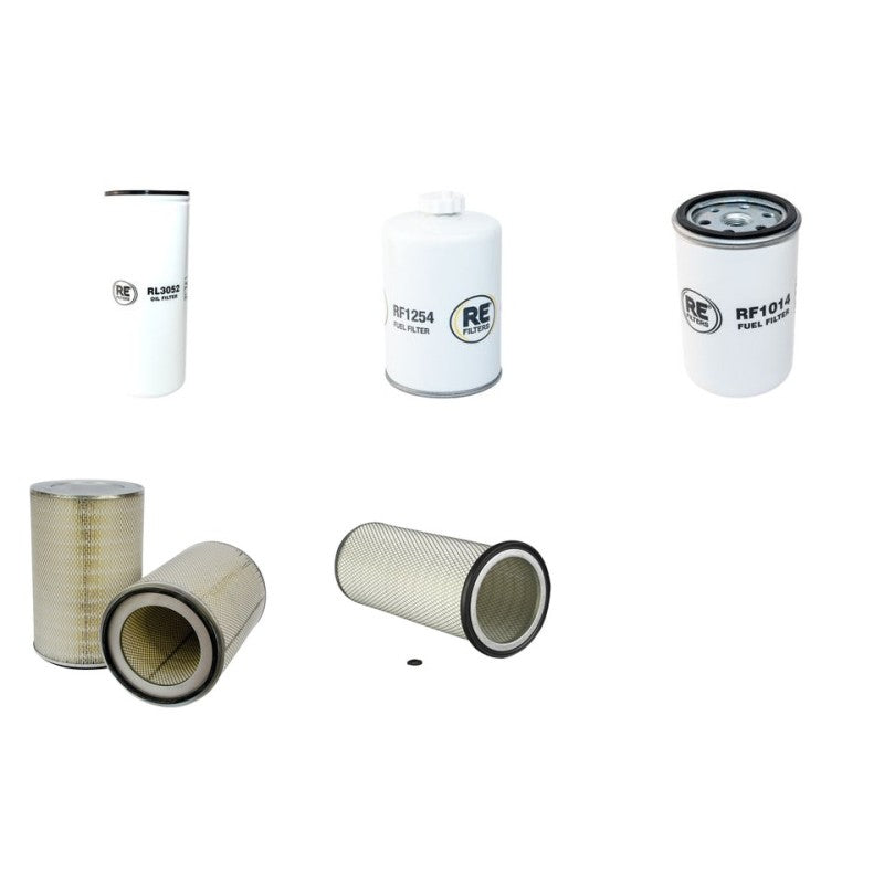 Terex TA25 Filter Service Kit Air Oil Fuel Filters with Cummins 6BT5.9 Engine YR 1999