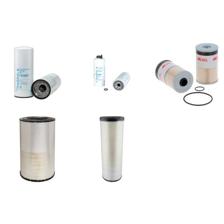 Terex TA27 Filter Service Kit Air Oil Fuel Filters with Cummins QSM11 Engine