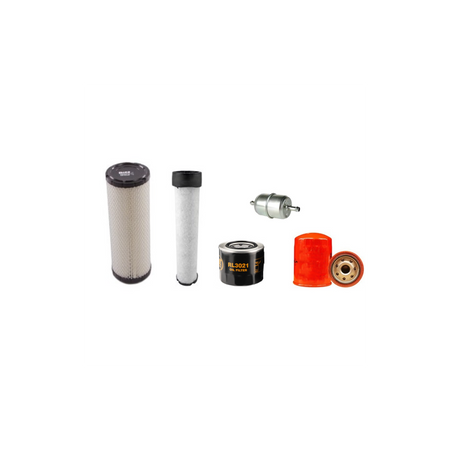 Terex TA3S /H/SH Filter Service Kit with Kubota V 2203M Engine Air, Oil, Fuel Filters