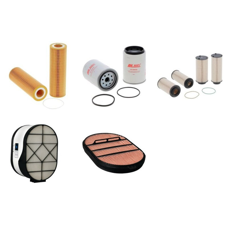 Terex TA300 Filter Service Kit with Scania DC9XTI Engine YR 2009-