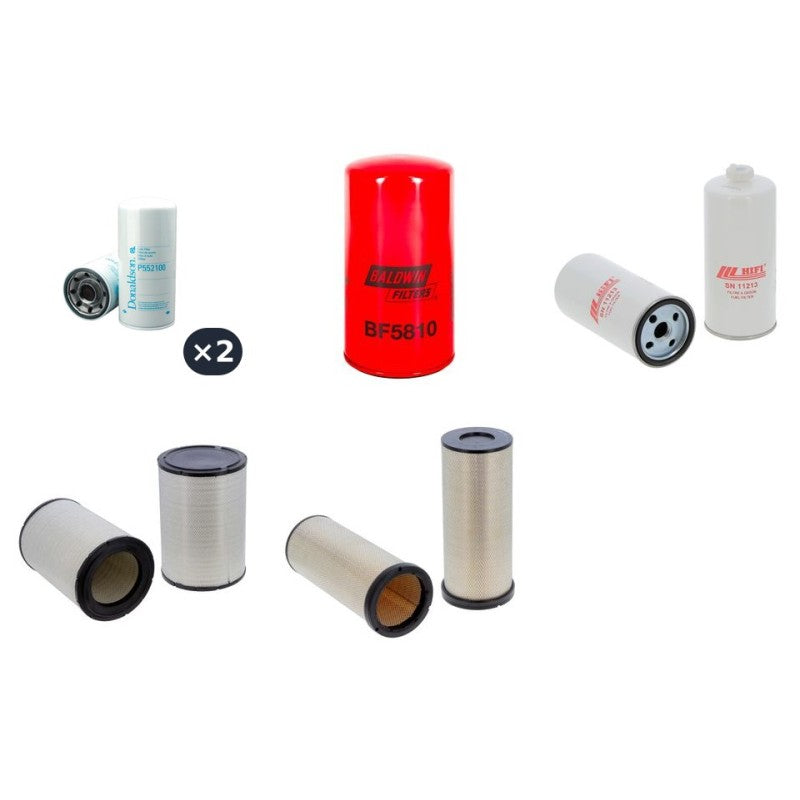 Terex TA40 Filter Service Kit with Detroit Engine Serial Number