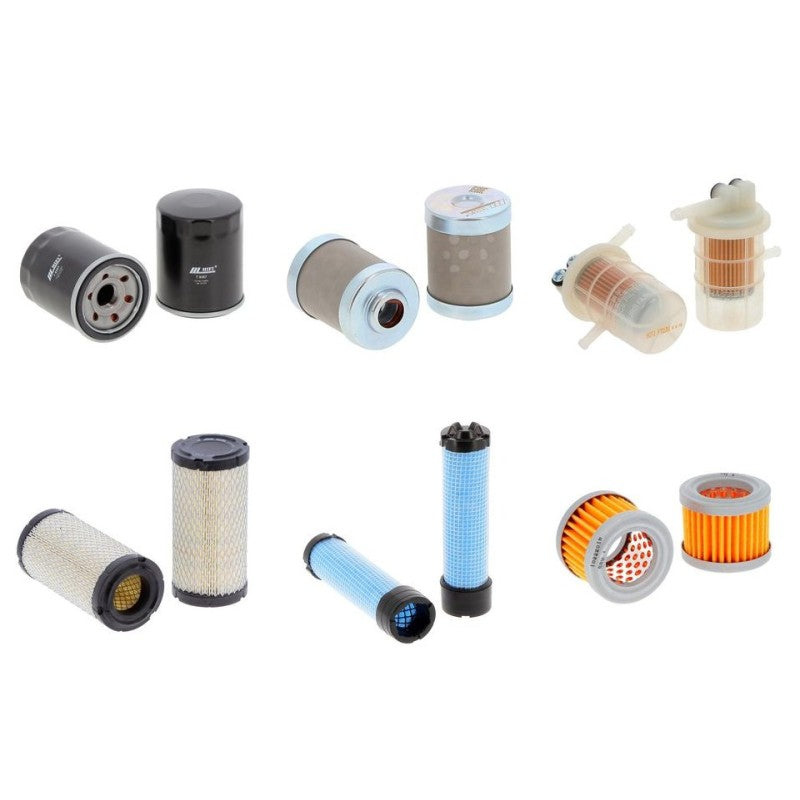 Terex TC 20 Engine Filter Kit with Mitsubishi L3E engine