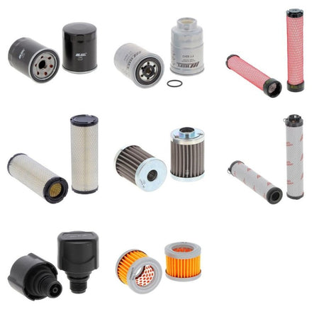 Terex TC 25 Filter Kit with Mitsubishi S 3 L-W engine