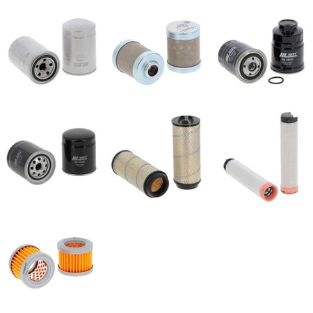 Terex TC 48 Engine Filter Kit with Mitsubishi S4Q2 engine 2013-