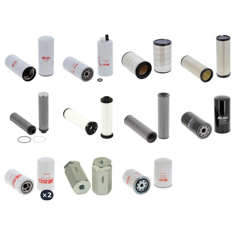 Terex TFC 45 LX HC SIDER Filter Kit with Cummins Qsm 11 engine
