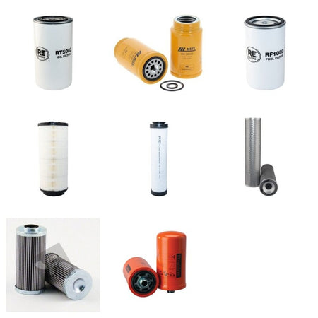 Terex TG110A Filter Service Kit with Perkins Engine YR 2007-