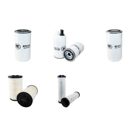 Terex TG150 Filter Service Kit Air Oil Fuel Filters with Cummins Engine YR 2008-