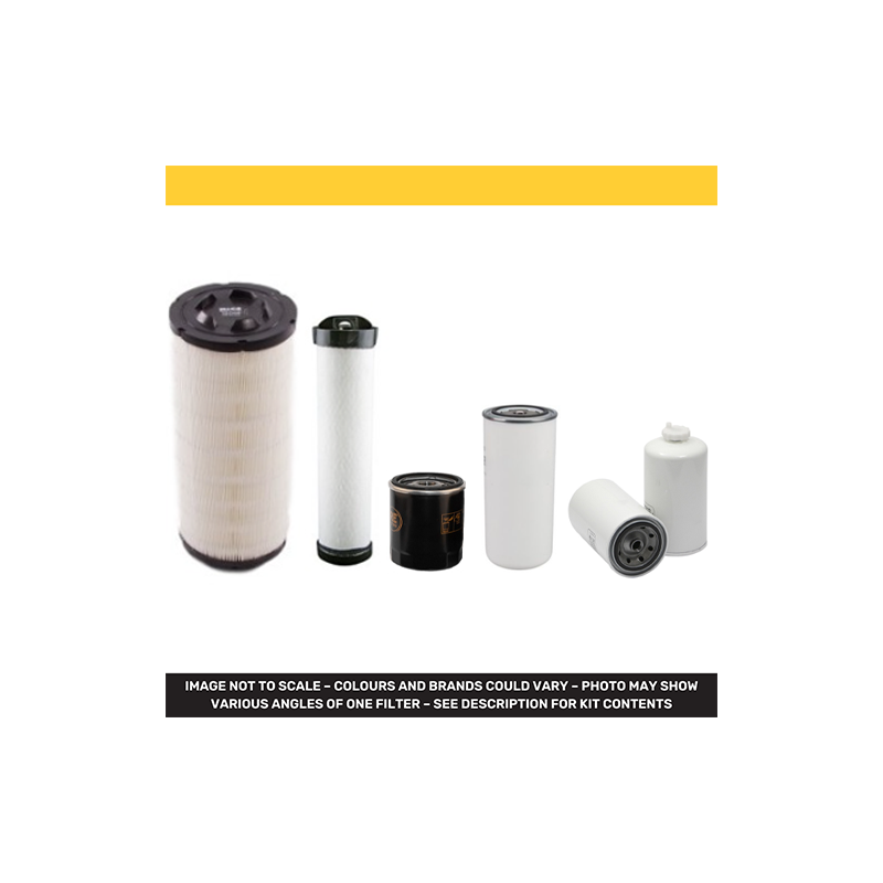 Terex TL120 Filter Service Kit Air Oil Fuel Filters with Deutz TCD3.6L4 Engine YR 2015
