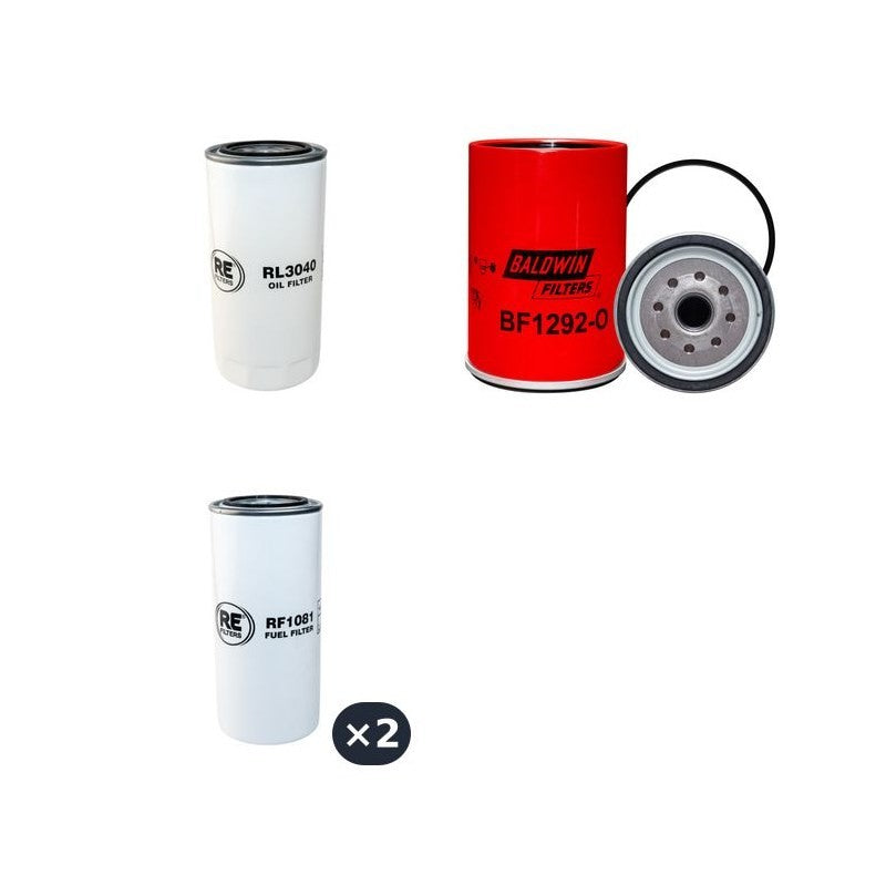 Terex TM 350 Filter Service Kit with Deutz TCD2013L06Engine 01.2008 - Air Oil Fuel