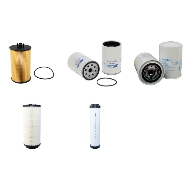 Terex TW160 Filter Service Kit Air Oil Fuel Filters with Deutz TCD 2012L04 2V Engine YR 2007-