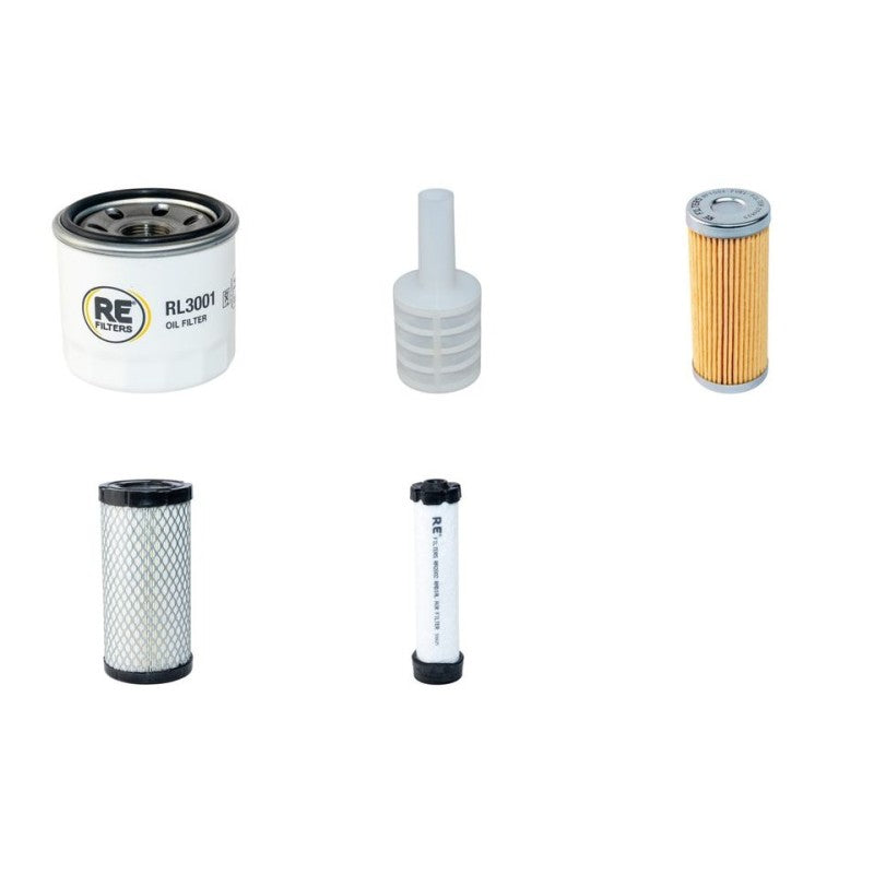 Thwaites 201 HITIP Filter Service Kit Air Oil Fuel Filters with Yanmar 3TNV76 engine YR 2007-