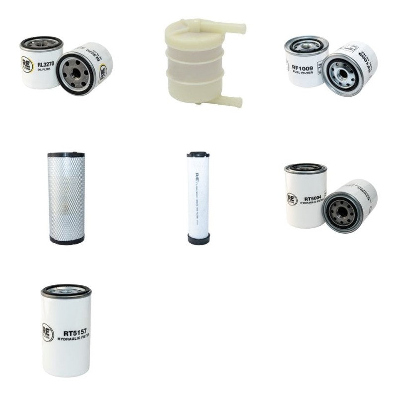 Thwaites 8000H Filter Service Kit with Perkins KR80701 engine
