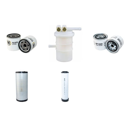 Thwaites Mach 074/2 Filter Service Kit Air Oil Fuel Filters with Perkins engine