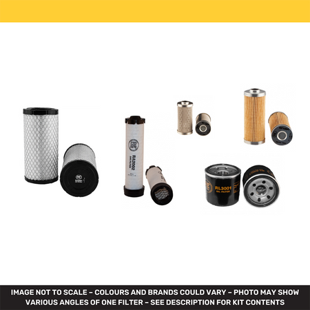 Thwaites MACH 2002 Engine Filter Kit with Yanmar 3TNV76K Engine 2022-