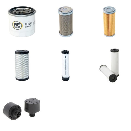 Thwaites Mach 201 Mini Dumper Filter Service Kit 2007-2013