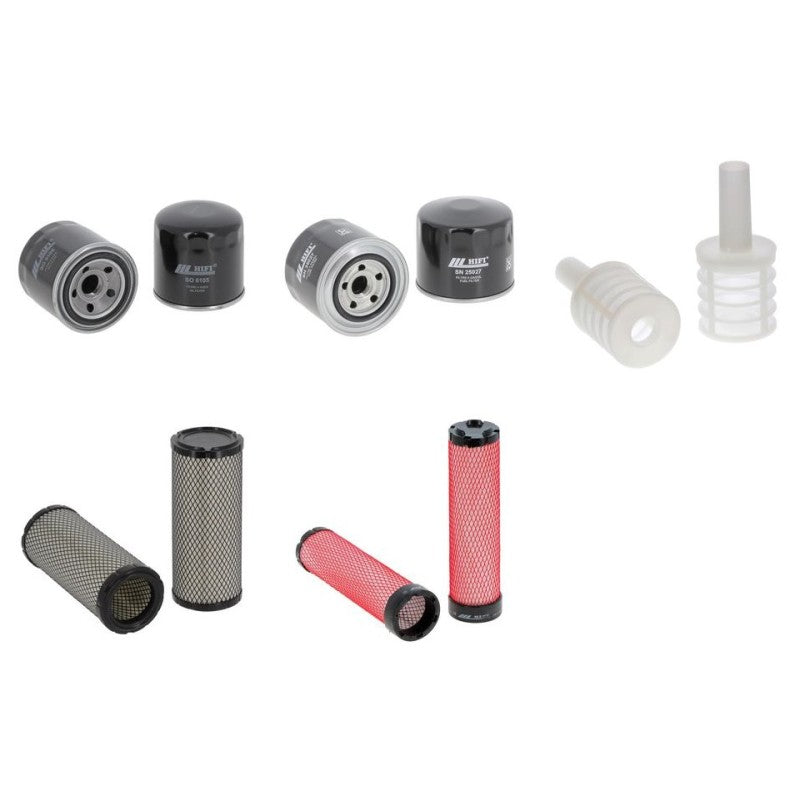 Thwaites MACH 444 Engine Filter Kit with Yanmar 4 Tnv 84/88 T engine 2006-